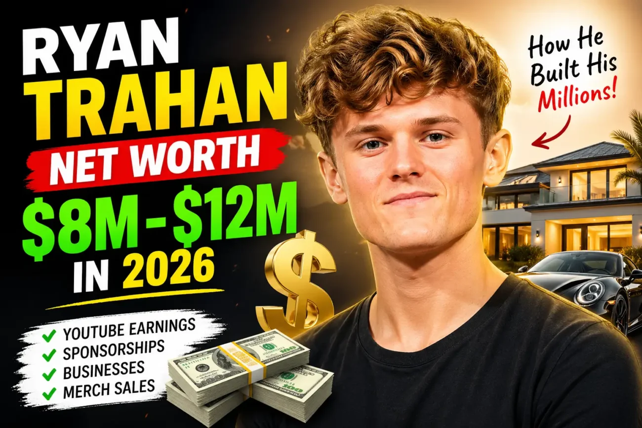 Ryan Trahan Net Worth (2026): Income, YouTube Earnings & Business Growth