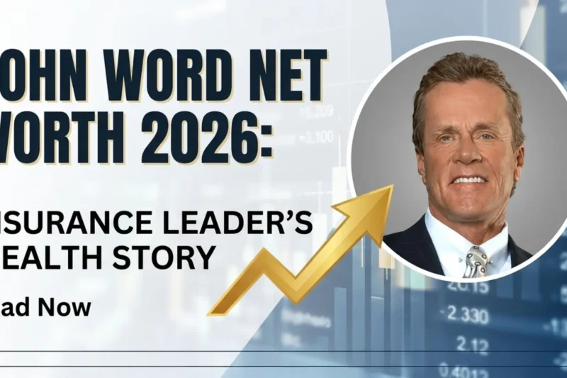 John Word Net Worth 2026: Insurance Leader’s Wealth Story