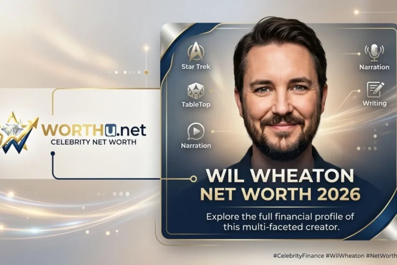 Wil Wheaton Net Worth 2026