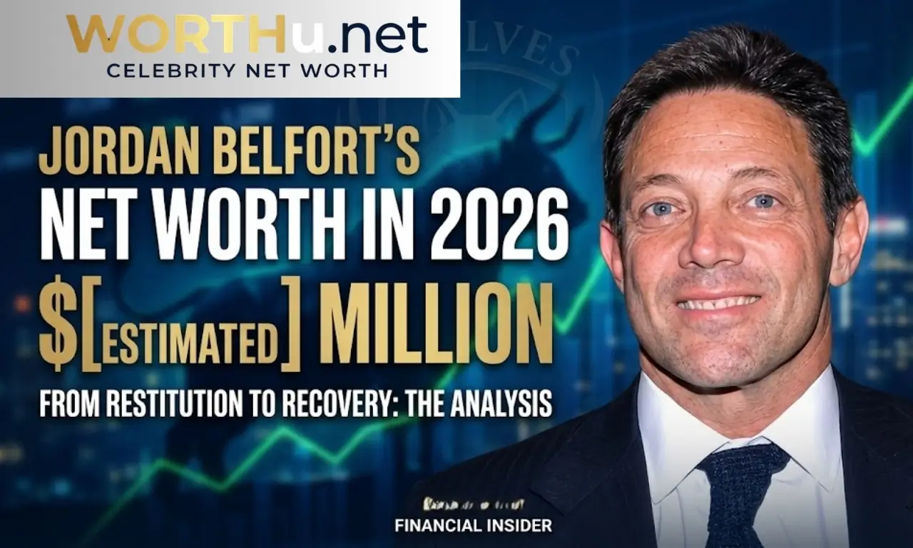 Jordan Belfort net worth in 2026