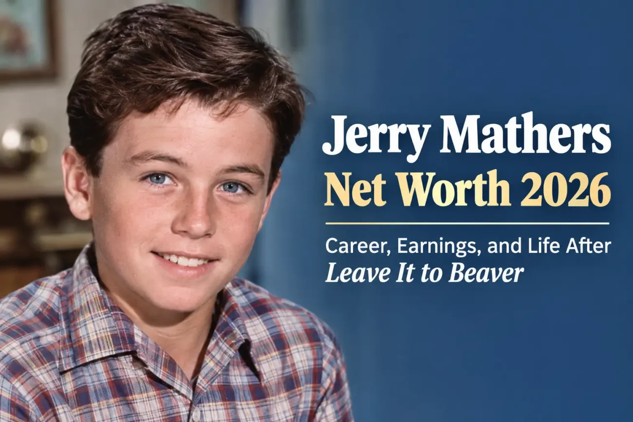 Jerry Mathers net worth and Leave It to Beaver career