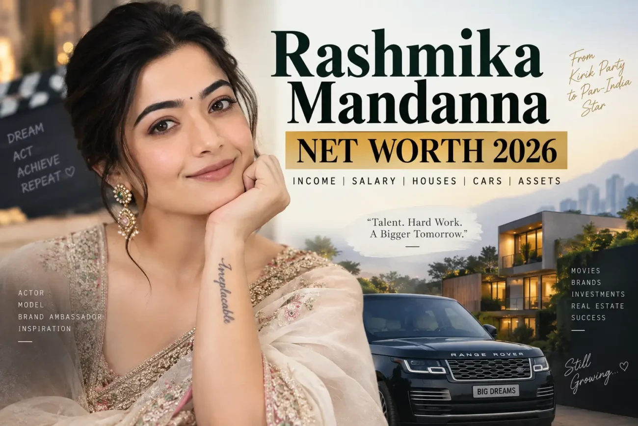 Rashmika Mandanna net worth 2026