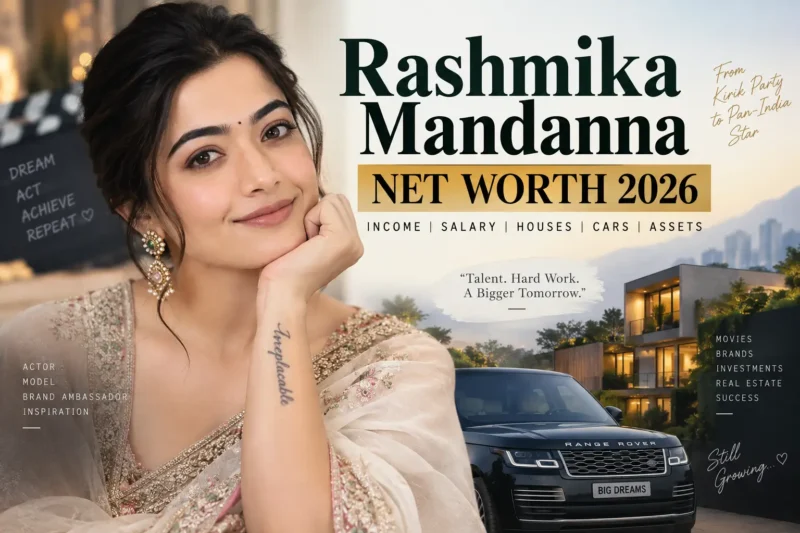 Rashmika Mandanna net worth 2026